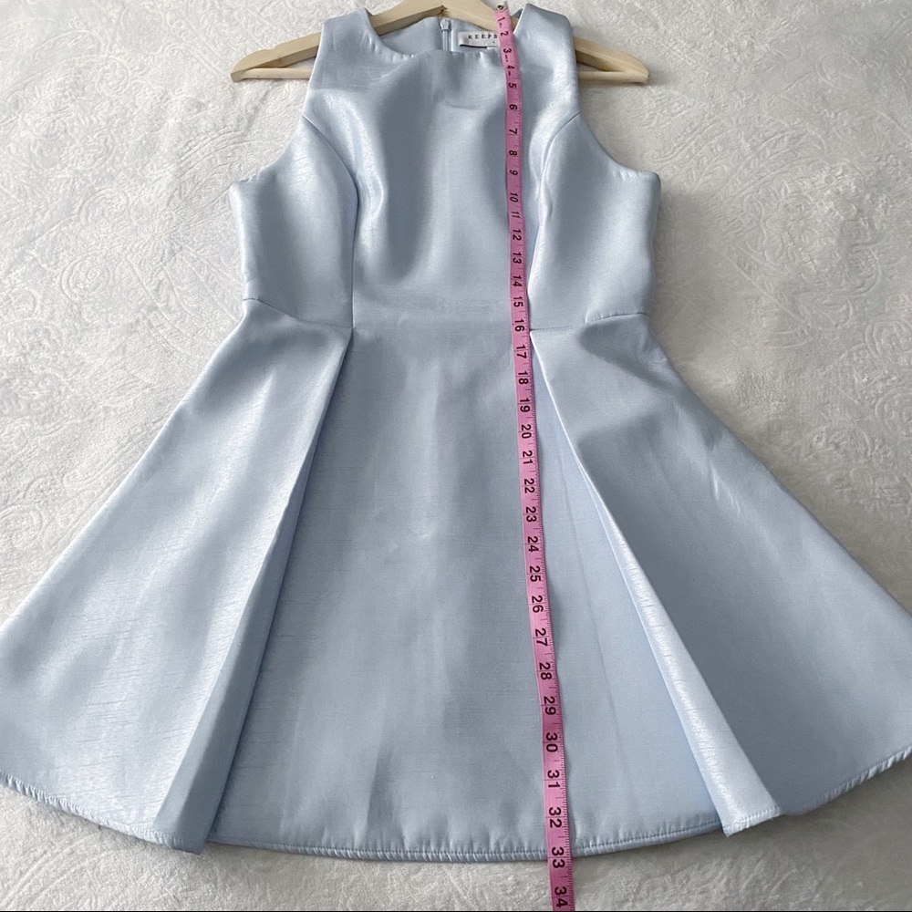 Keepsake X UO Light Blue Mini Dress - Picture 9 of 13